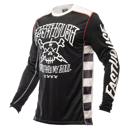 Fasthouse Grindhouse Akuma Jersey CLOSEOUT - Black