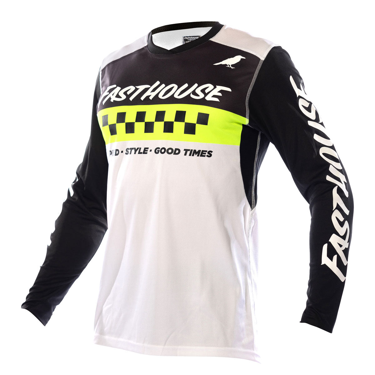 Fasthouse Elrod Jersey - Black/High Viz