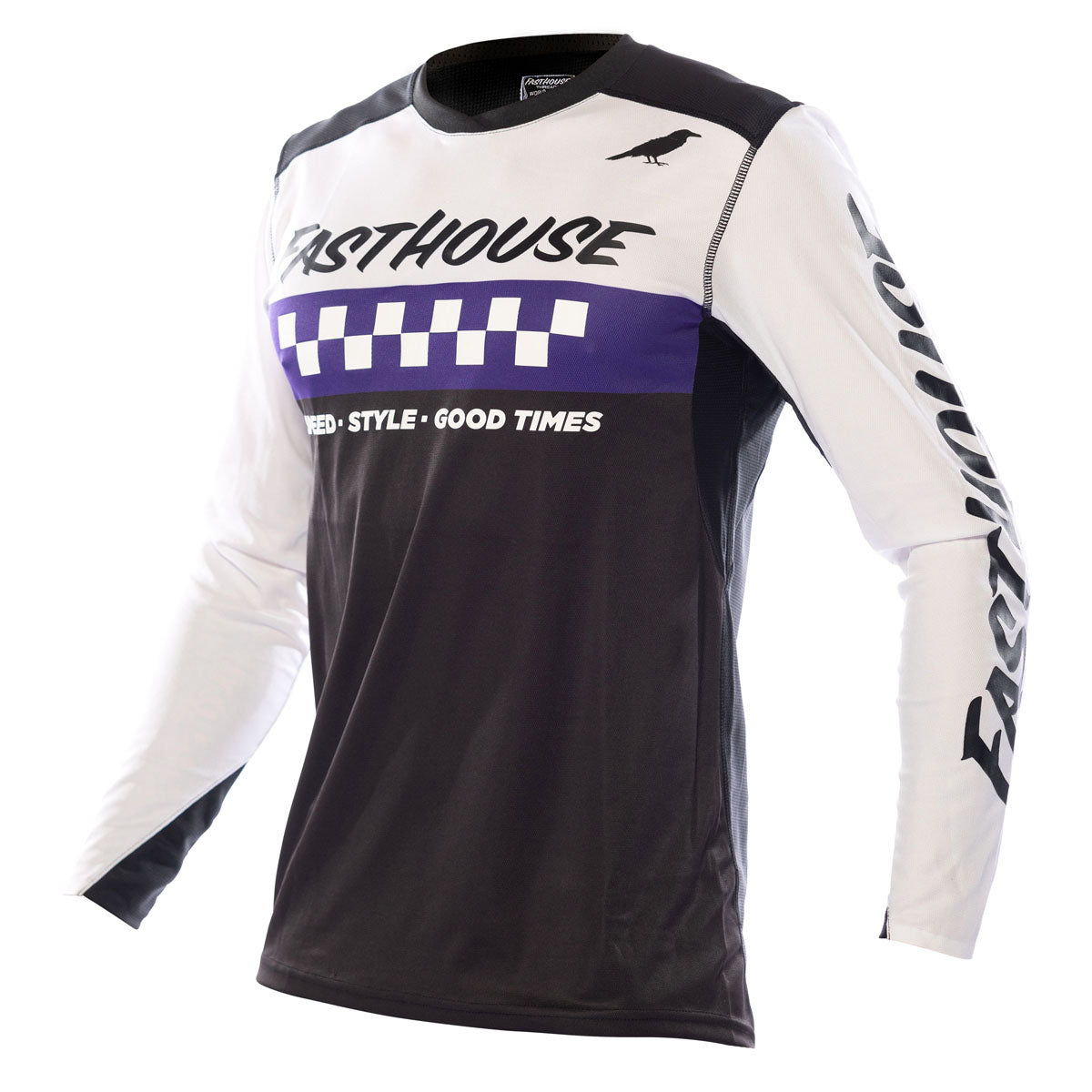 Fasthouse Elrod Jersey - White/Purple