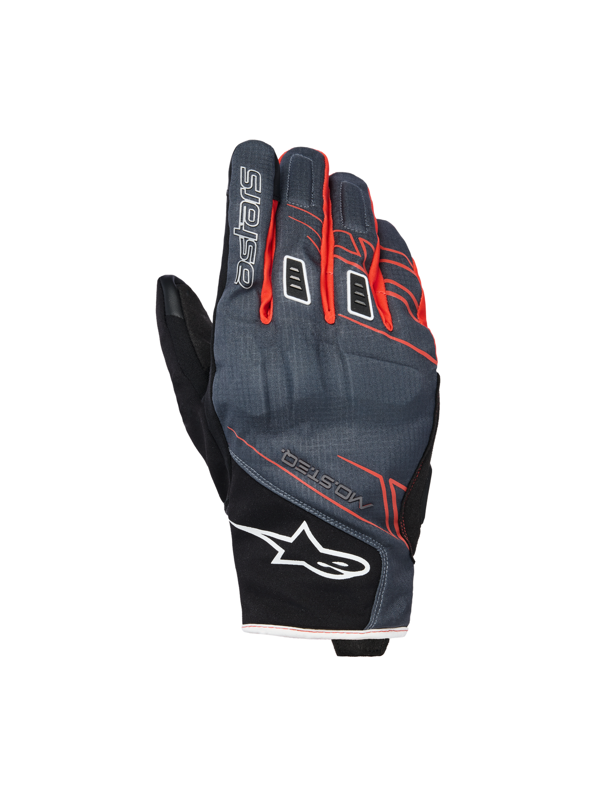 Alpinestars Moblast WP Gloves - Black/Anthracite/Orange