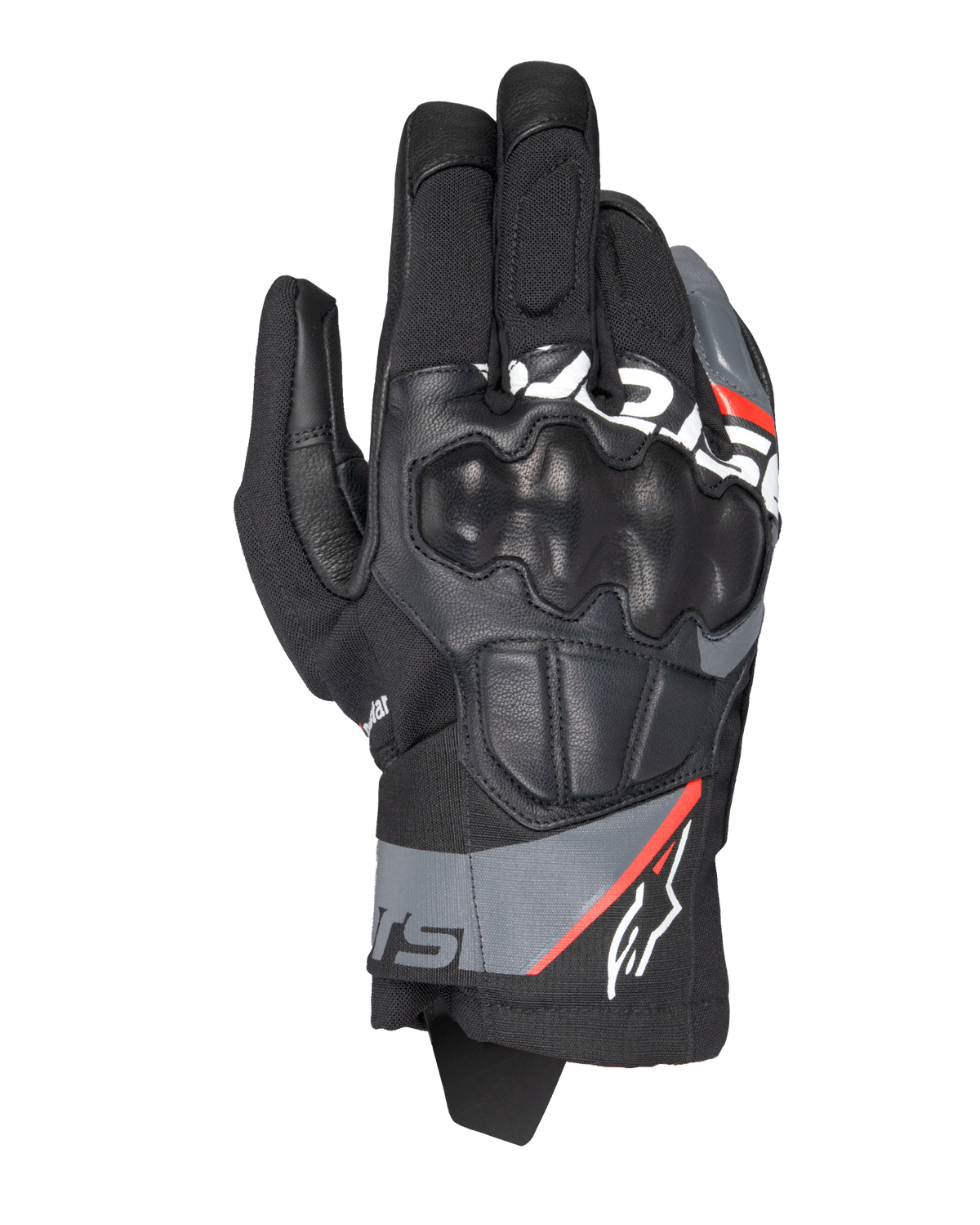 Alpinestars Corozal V3 Drystar Gloves - Black/Deep Gray/Red Fluo