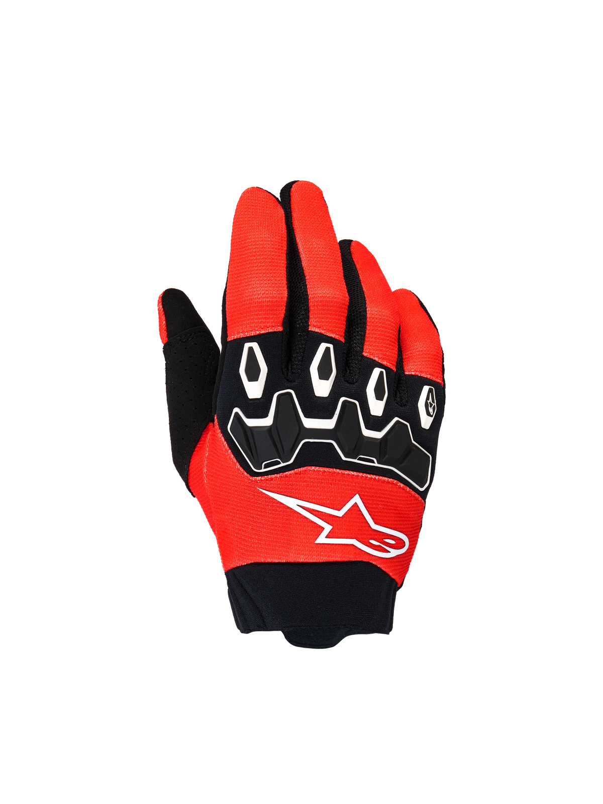 Alpinestars Youth & Kids Full Bore V2 Gloves - Bright Red/Black