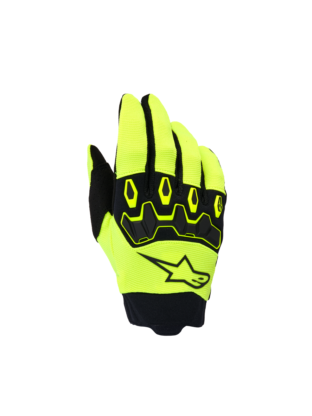 Alpinestars Youth & Kids Full Bore V2 Gloves - Yellow Fluo/Black