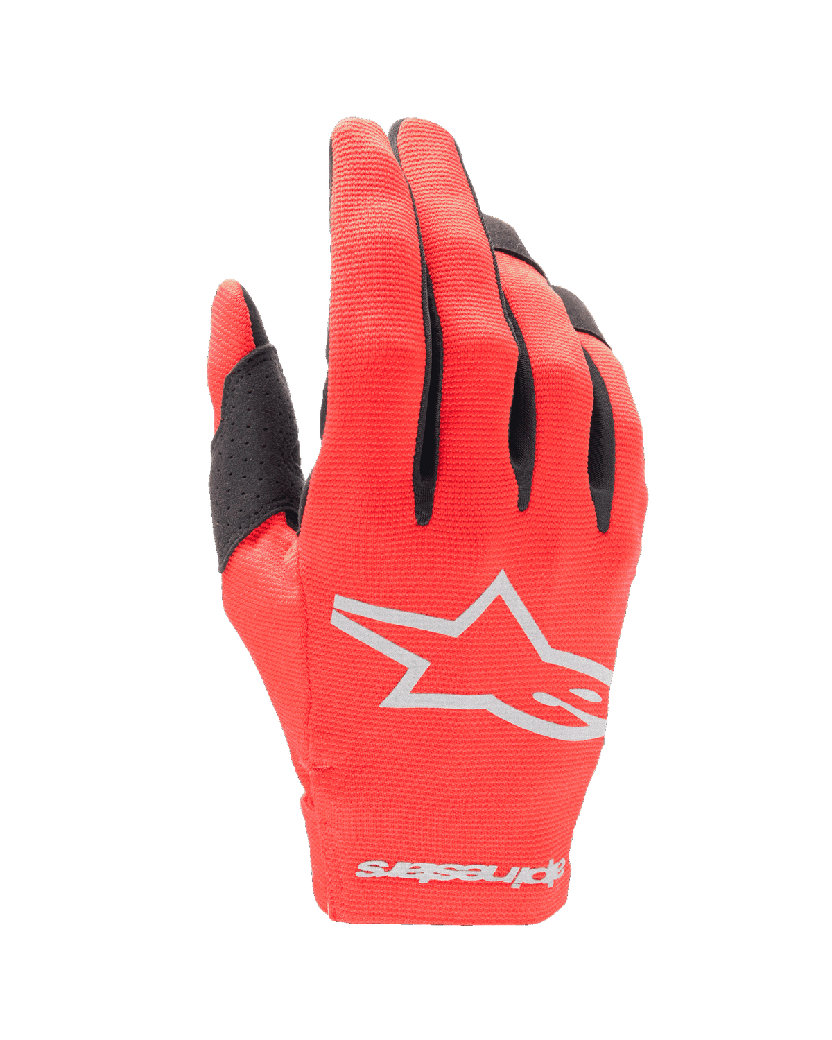Alpinestars 2026 Youth Radar Gloves - Mars Red/Silver