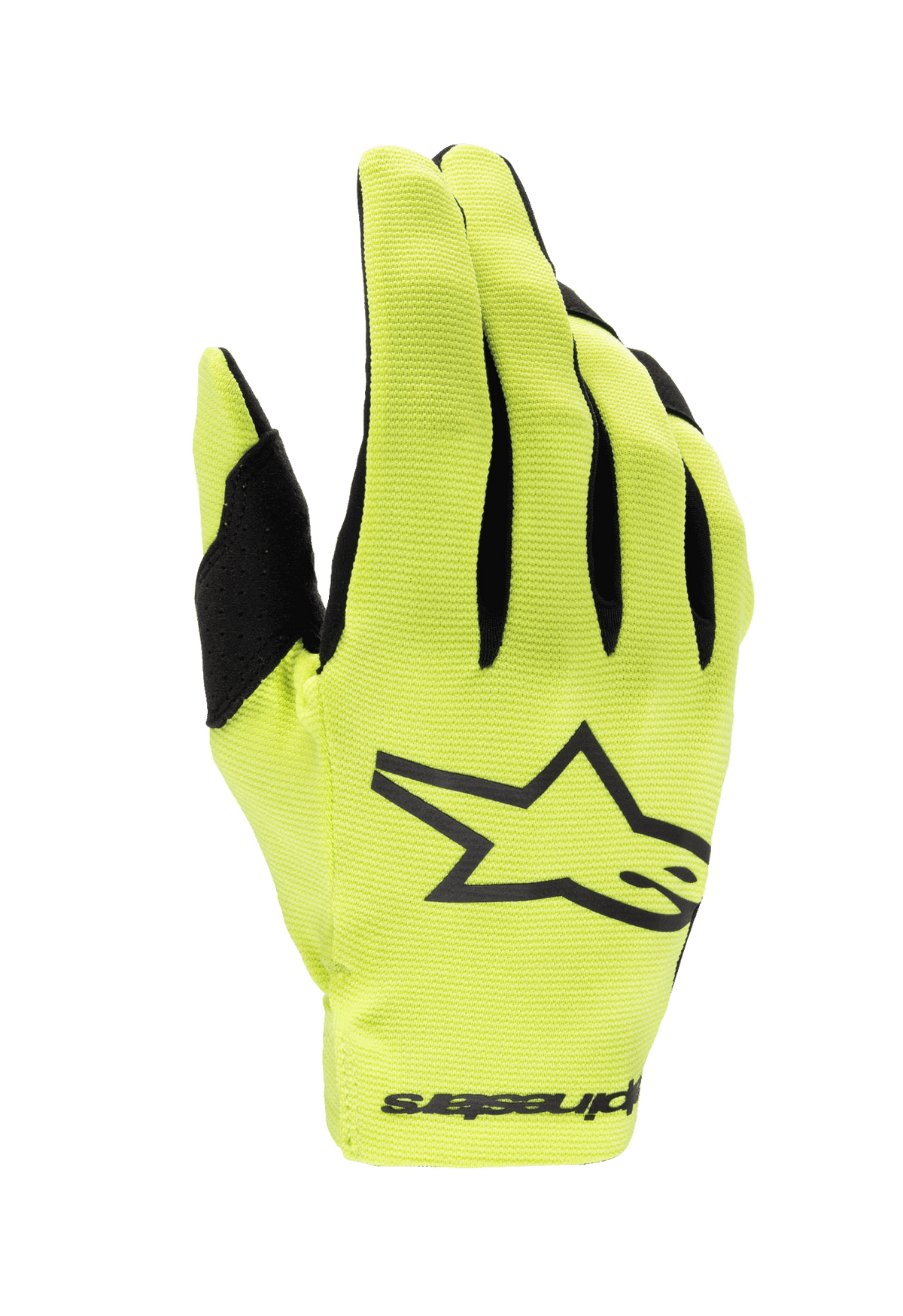 Alpinestars 2026 Youth Radar Gloves - Yellow Fluo/Black