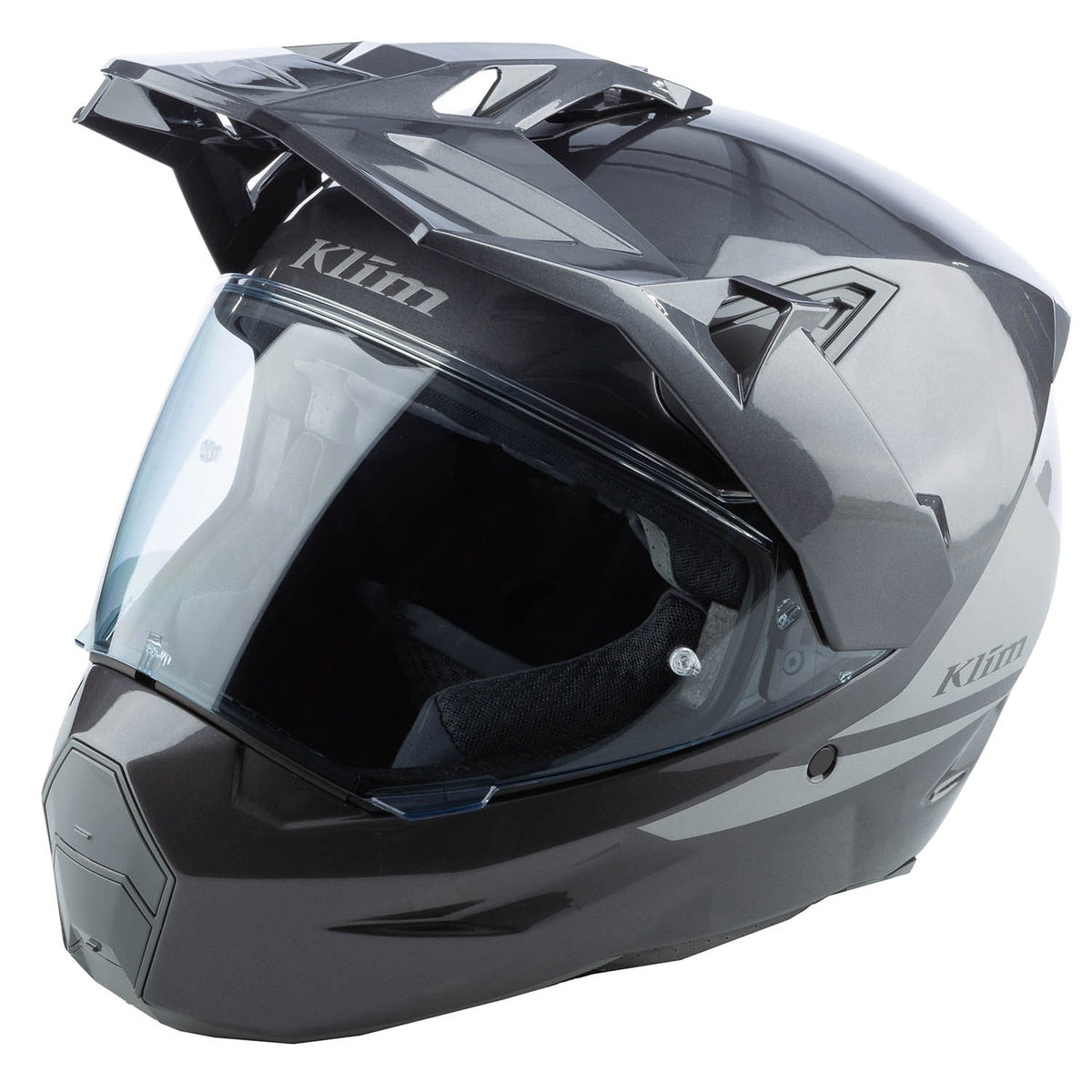 Klim X1 Alpha Helmet - Gloss Metallic Asphalt - Monument