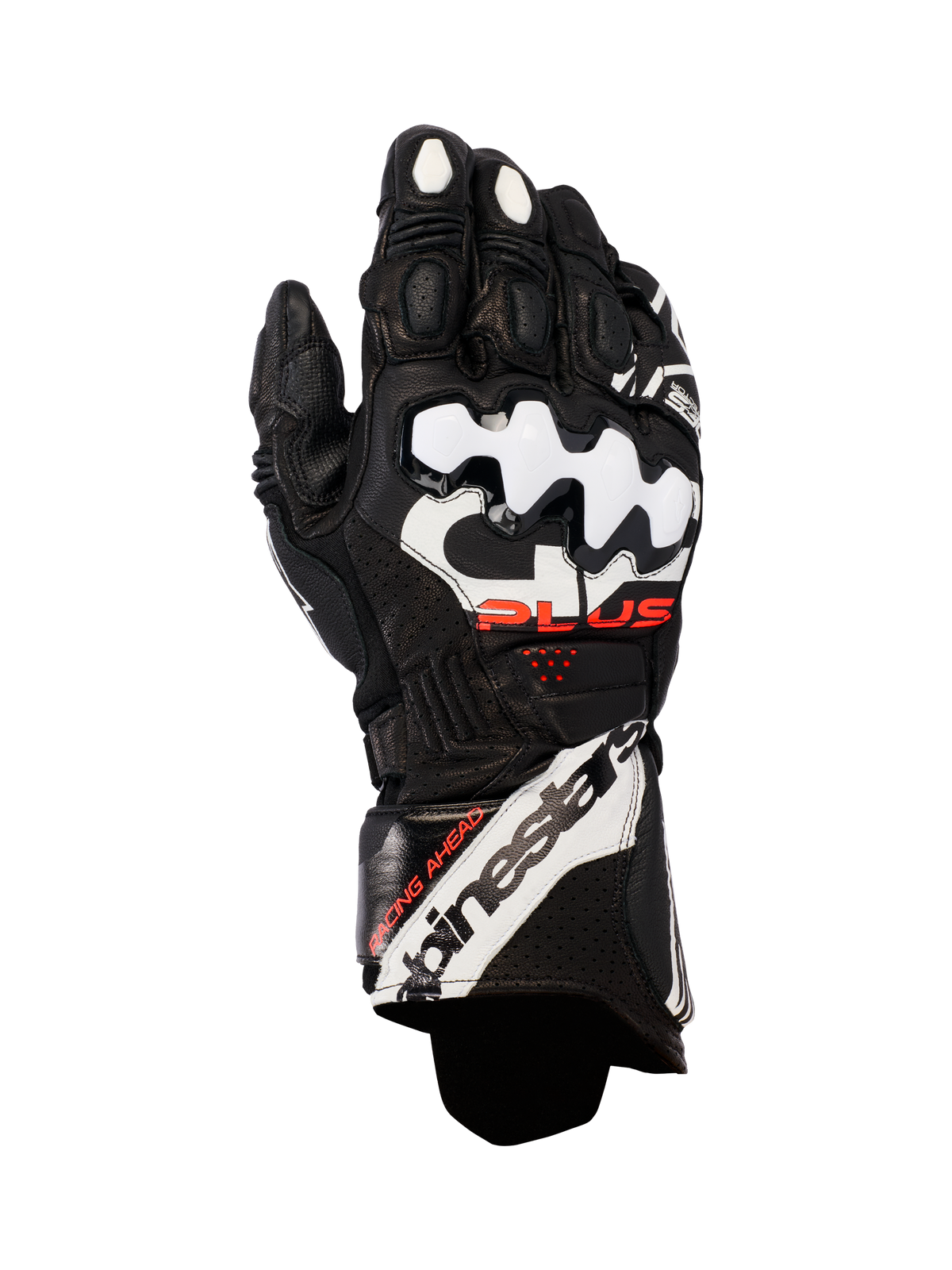 Alpinestars GP Plus R V3 Leather Gloves - Black/White