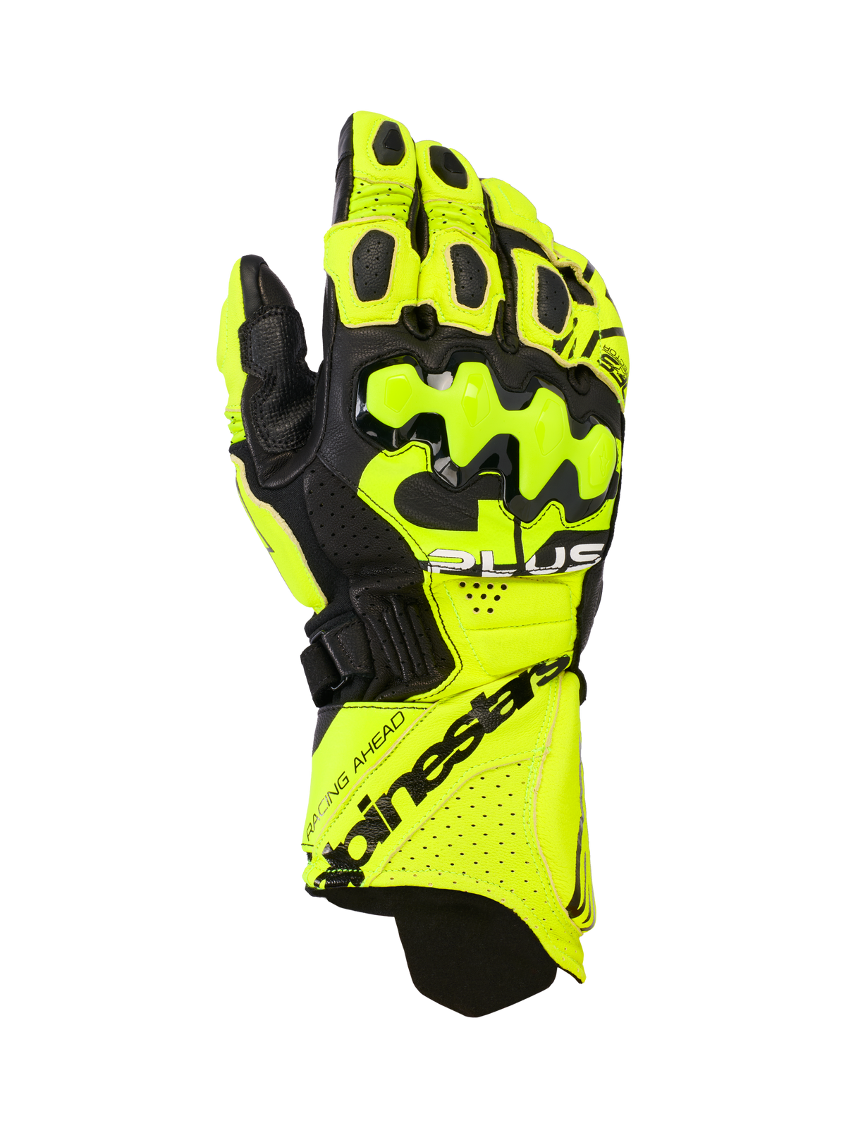 Alpinestars GP Plus R V3 Leather Gloves - Yellow Fluo/Black