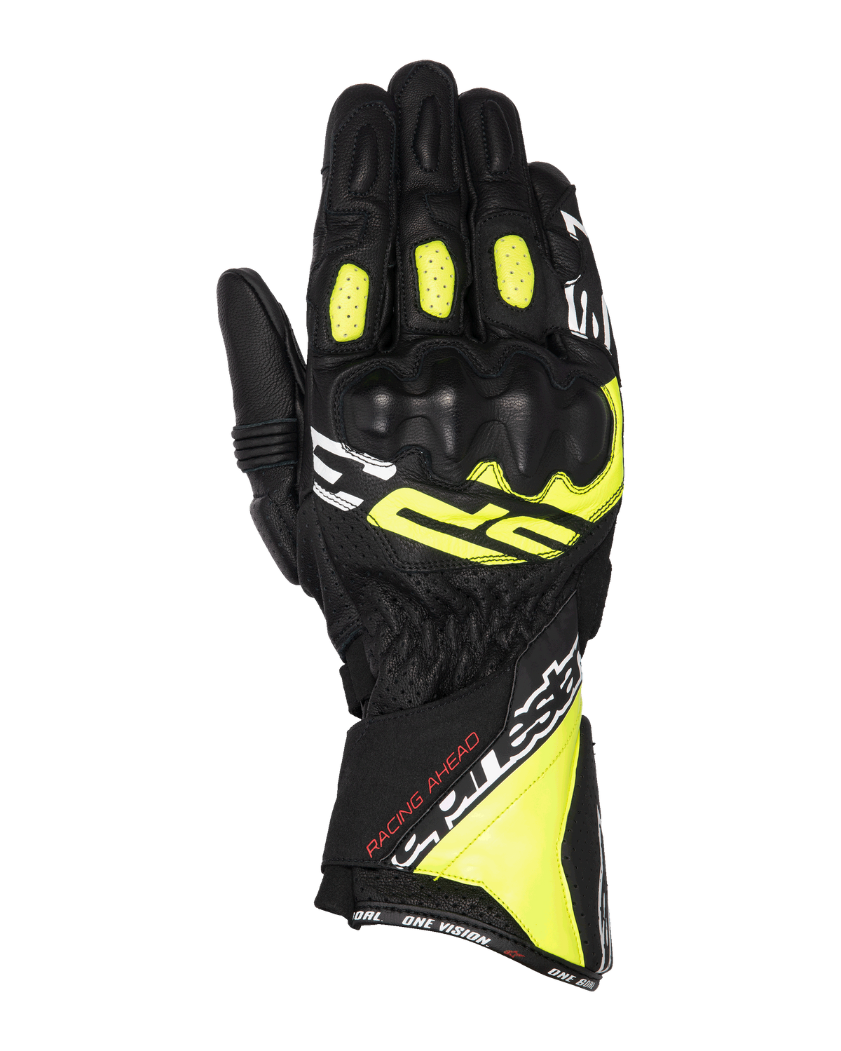 Alpinestars Sp-3 Gloves - Black/Yellwo Fluo/White