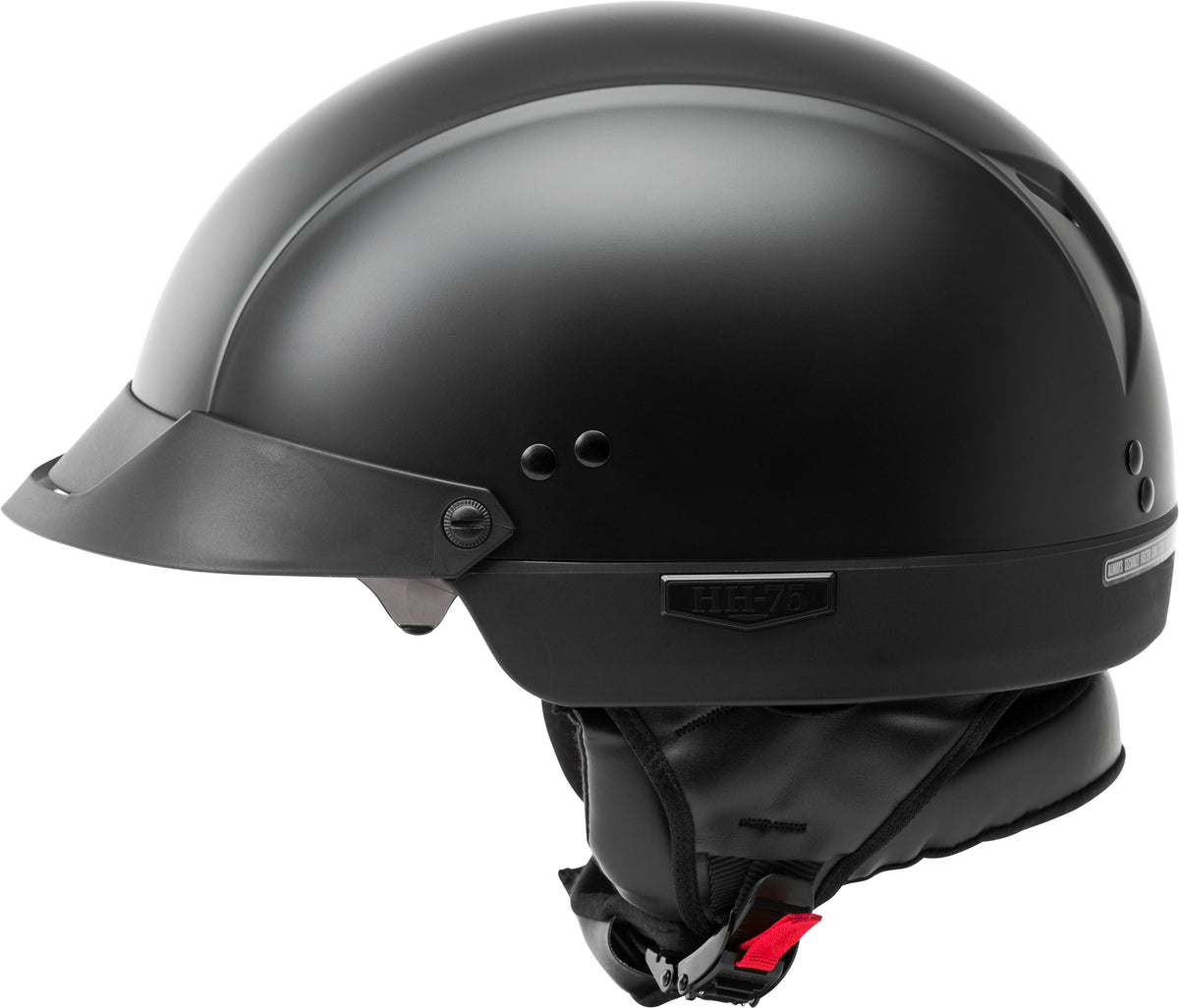 GMAX HH-75 Half Helmet Matte Black