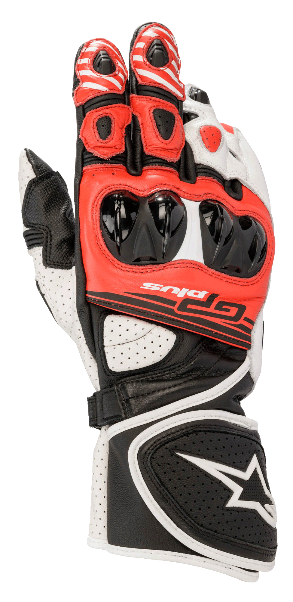 Alpinestars GP Plus R V2 Gloves - Black/White/Red
