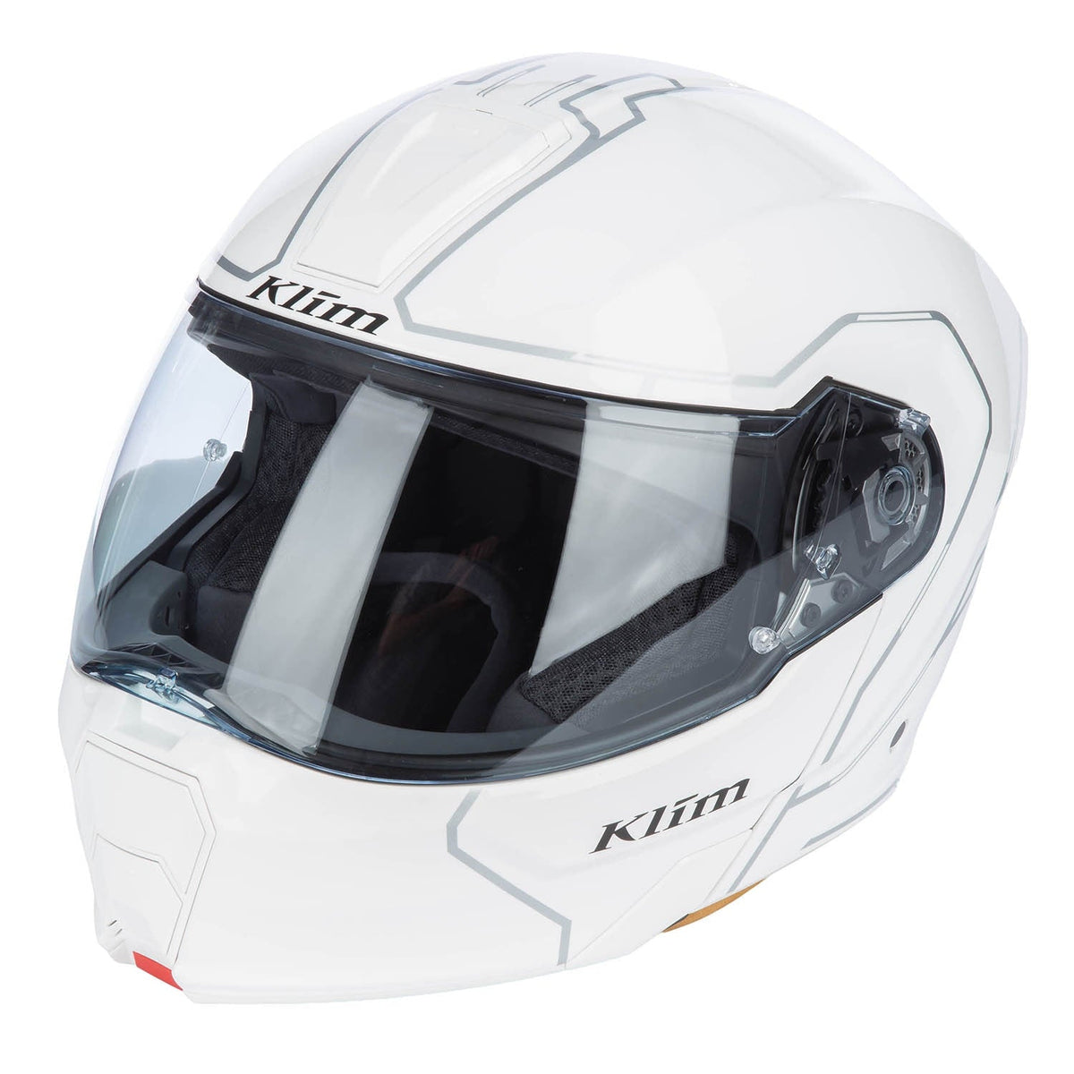 Klim Gt1 Expedition Helmet ECE/DOT - Gloss White