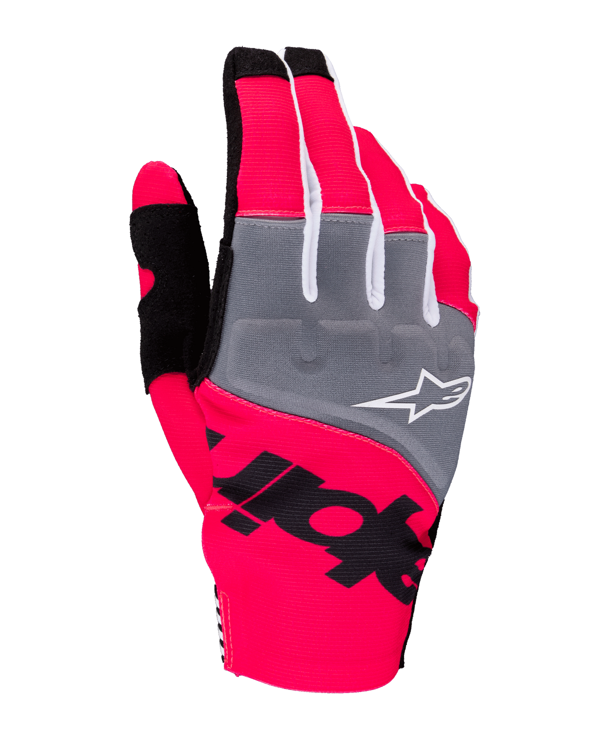 Alpinestars 2026 Techstar Gloves - Black/Pink Fluo