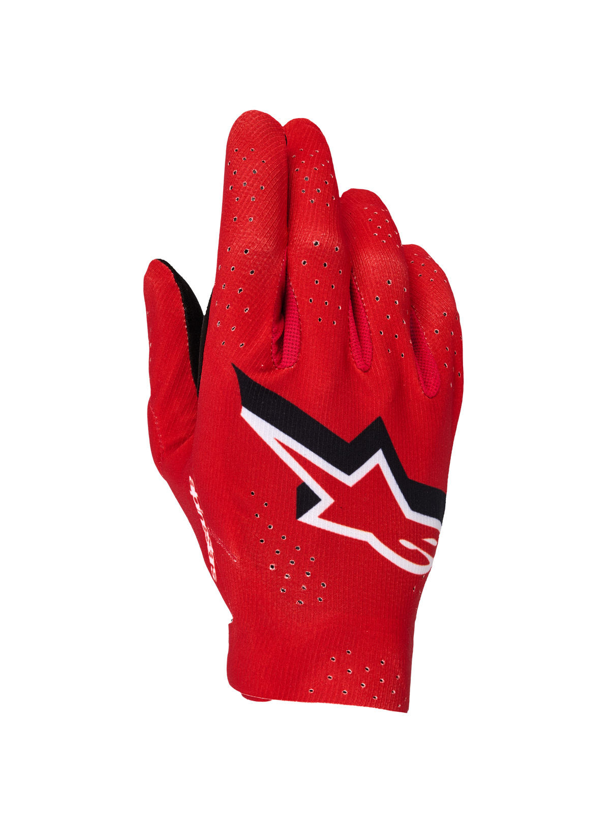 Alpinestars Supertech MX Gloves - Fire Red/Black/White