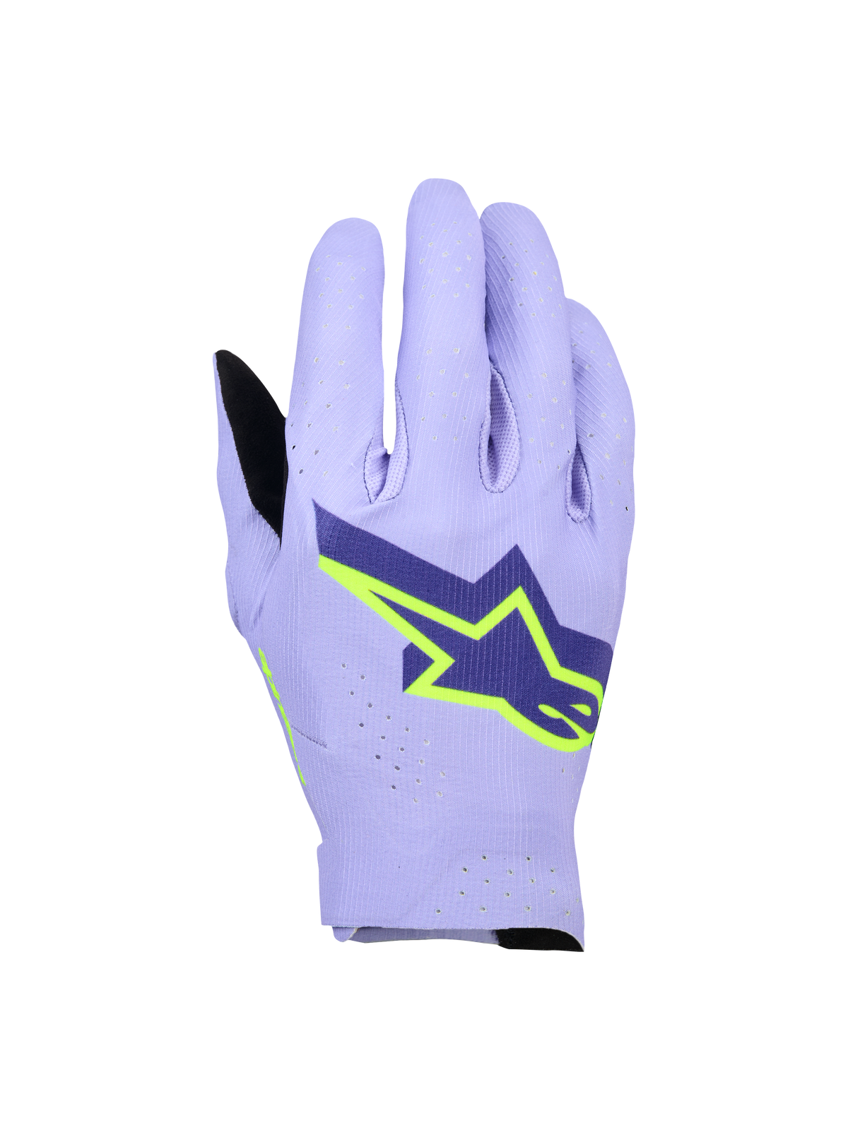 Alpinestars Supertech MX Gloves - Lavender/Violet Fluo/Yellow