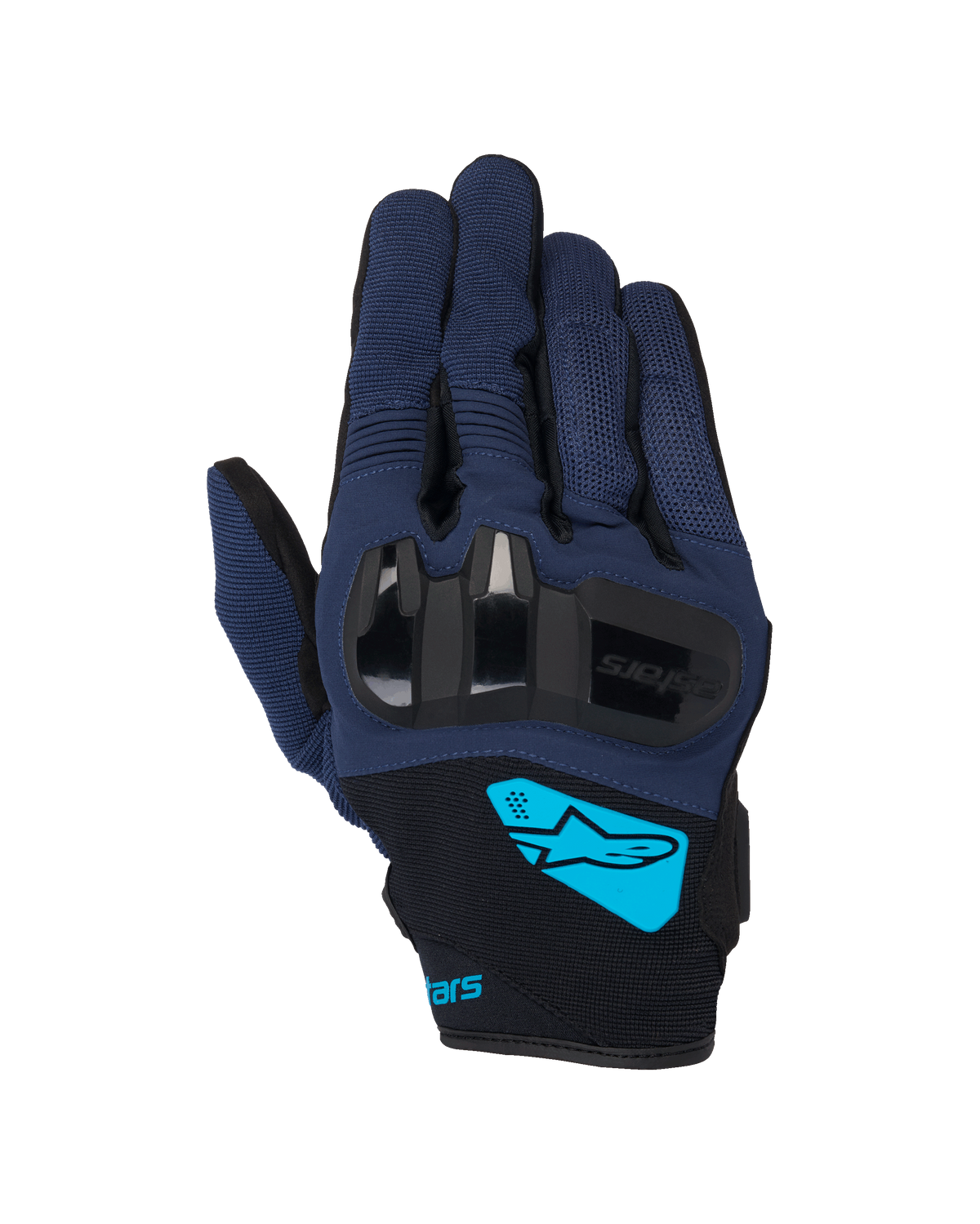 Alpinestars Chrome V2 Gloves - Dark Blue/Hawaiian Ocean