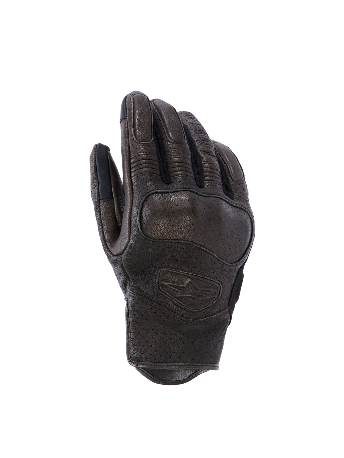 Alpinestars Mustang V3 Leather Gloves - Brown/Black