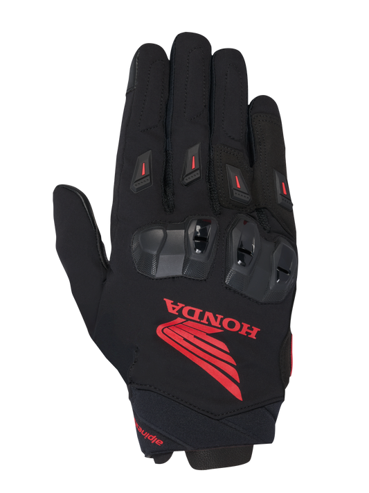 Alpinestars Honda Sp X 3 Gloves - Black/Bright Red
