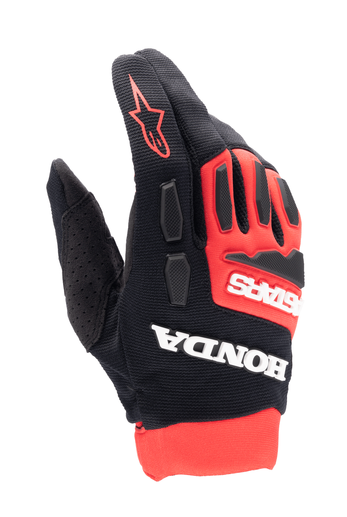 Alpinestars Full Bore Gloves - Bright Red/Black