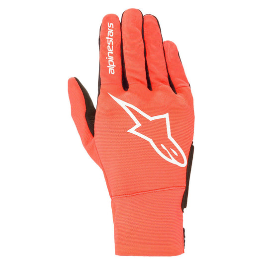 Alpinestars Reef Gloves - Red Fluorescent/White/Black