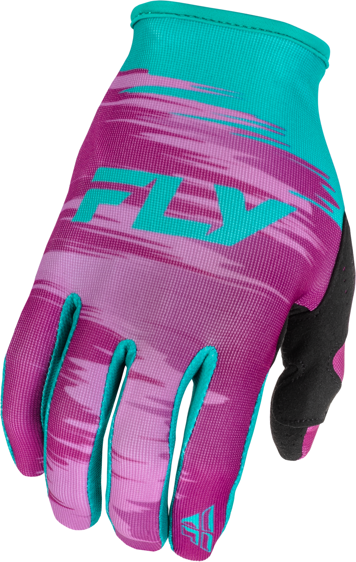 Fly Racing Womens Lite Gloves - Pink/Turquoise