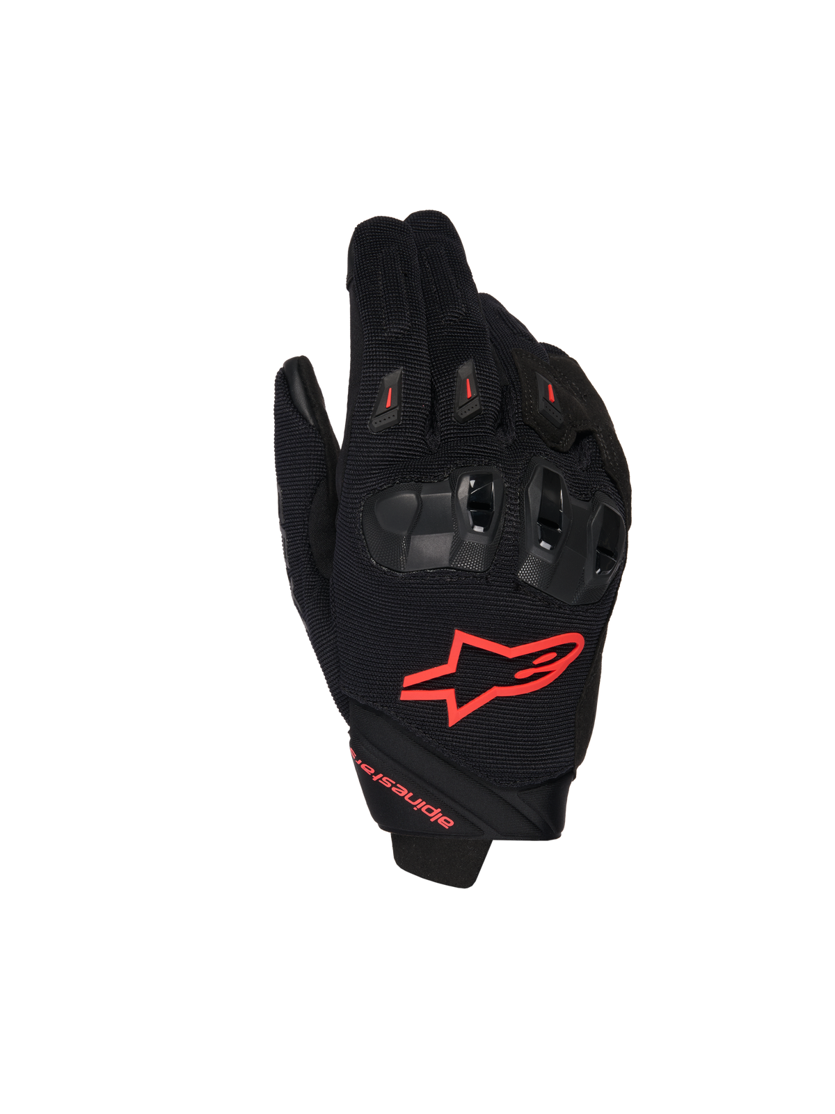 Alpinestars Sp X 1 Gloves - Black/Red Fluo