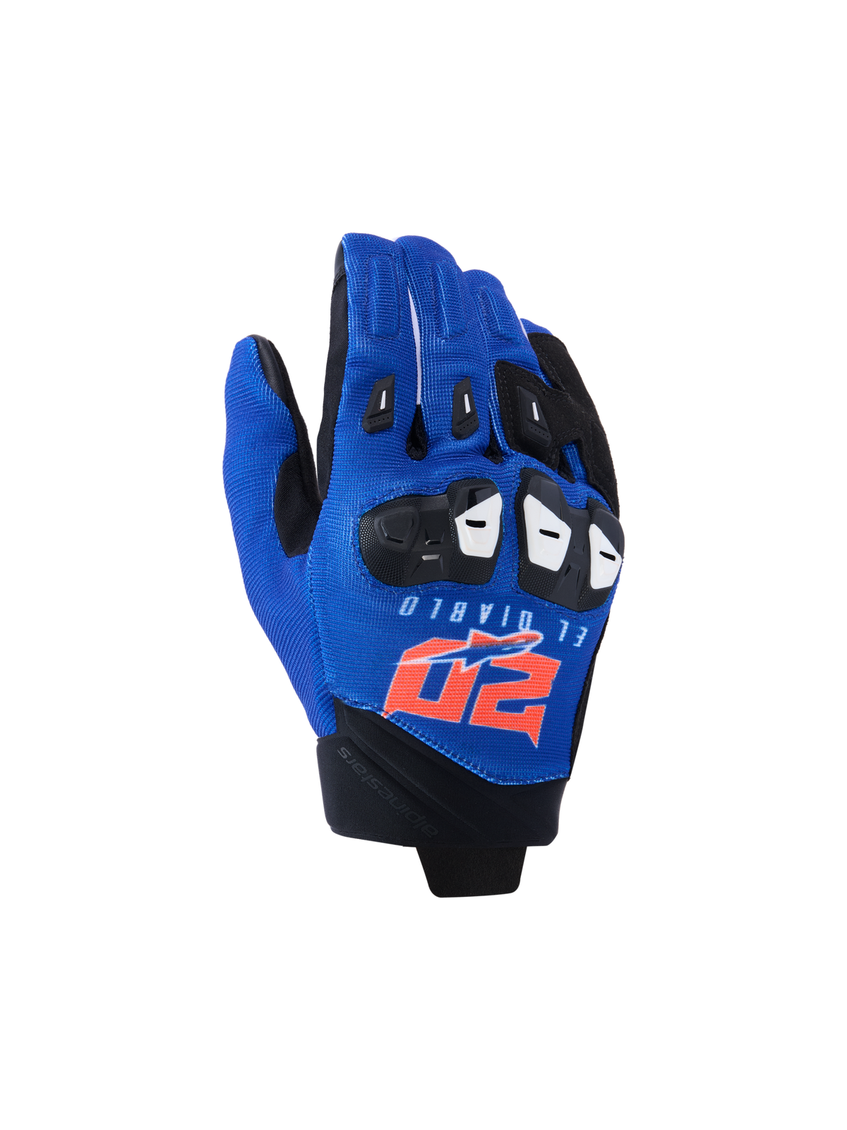 Alpinestars FQ20 SP X 1 Gloves - Blue/Black/Red Fluo