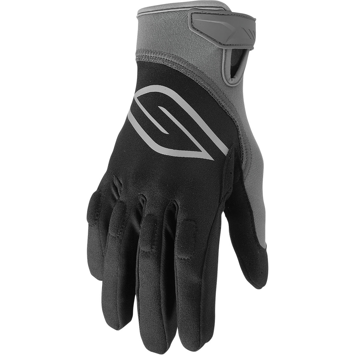 Slippery Circuit Gloves - Black/Charcoal