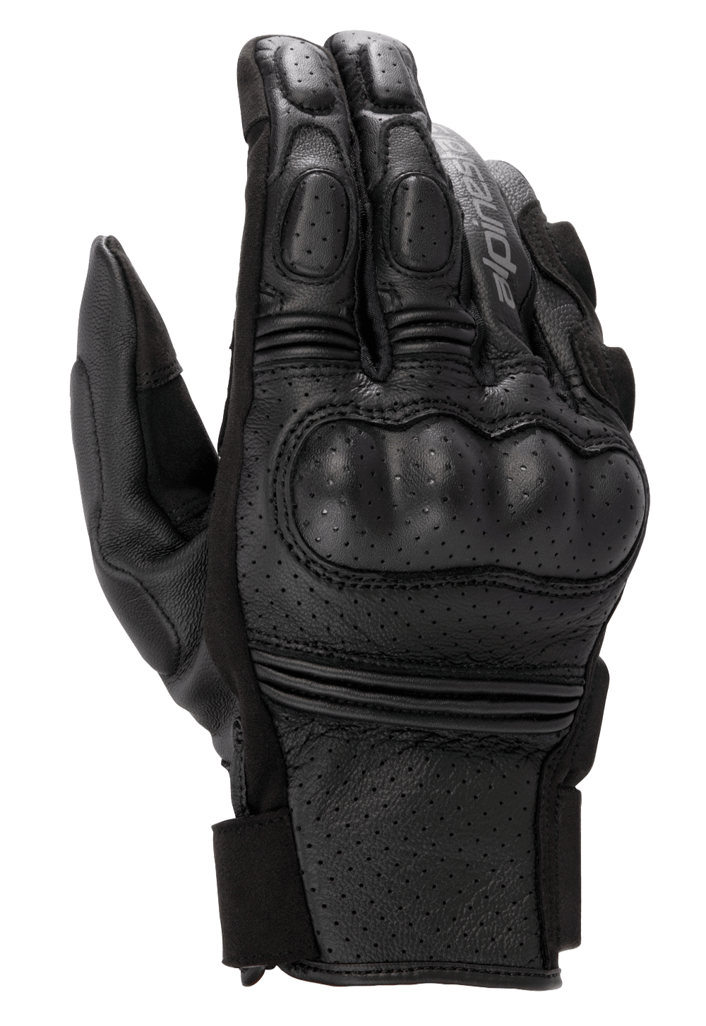 Alpinestars Phenom Leather Air Gloves - Black/Black