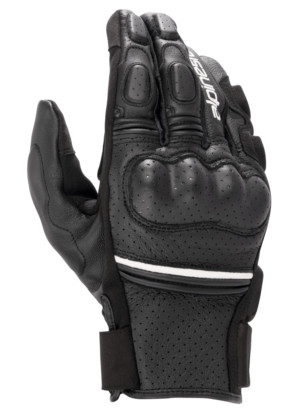 Alpinestars Phenom Leather Air Gloves - Black/White