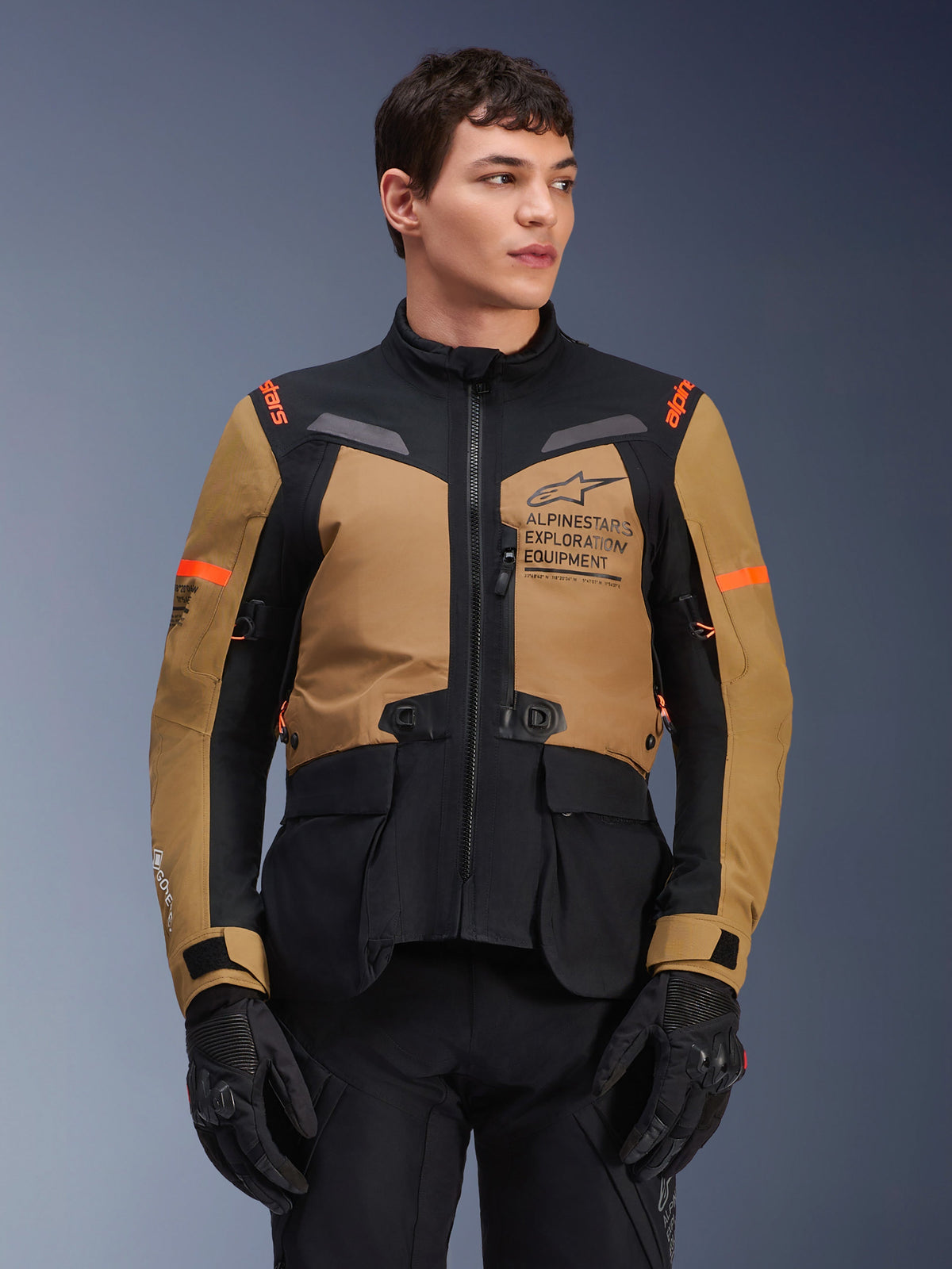 Alpinestars ST-7 2L Gore-Tex Jacket - Gobi Brown/Black