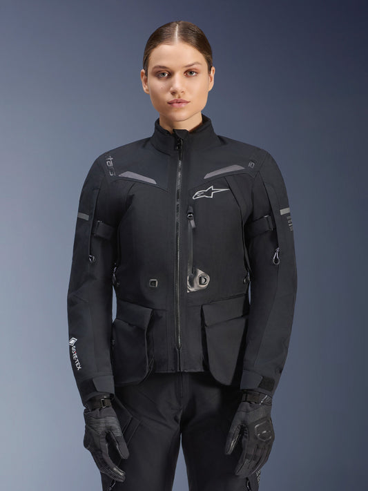 Alpinestars Womens Stella ST-7 2L Gore-Tex Jacket - Black/Dark Gray