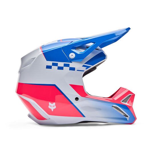 Fox Racing V1 Collect Helmet - Open Blue