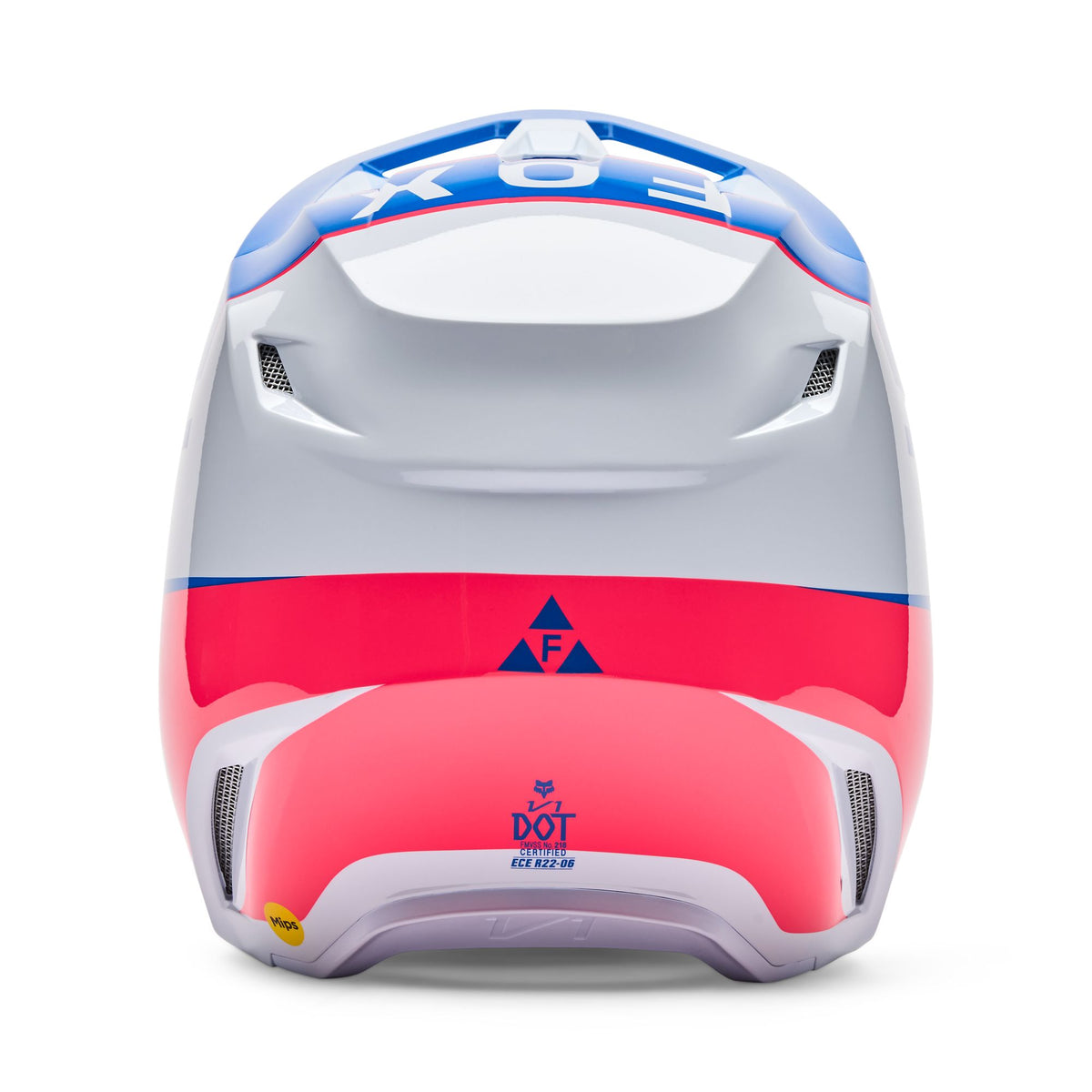 Fox Racing V1 Collect Helmet - Open Blue
