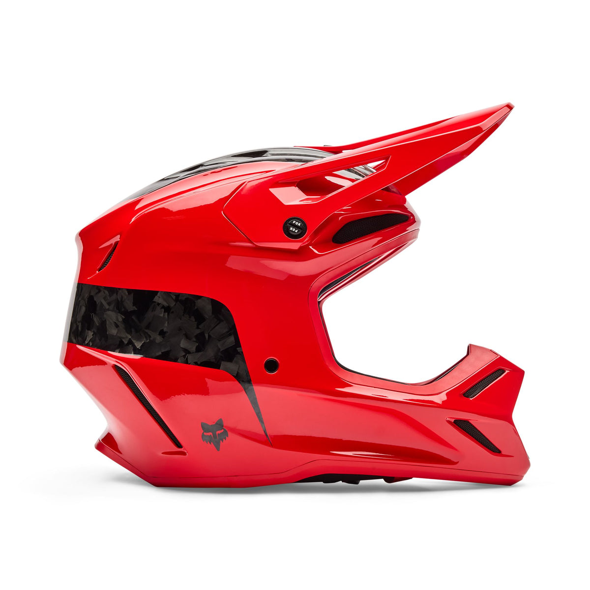 Fox Racing V3 Rs Fracture Helmet - Flo Red