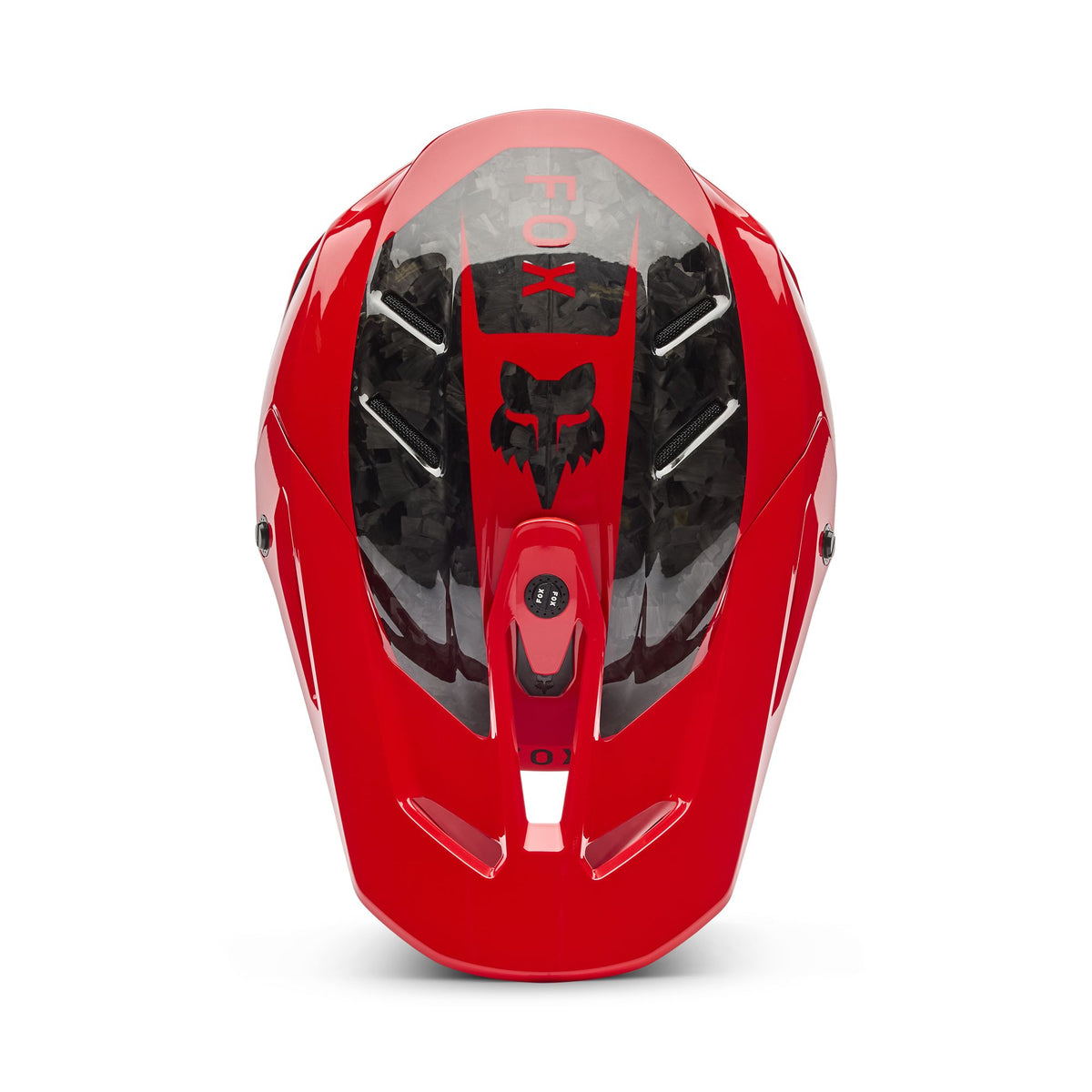 Fox Racing V3 Rs Fracture Helmet - Flo Red