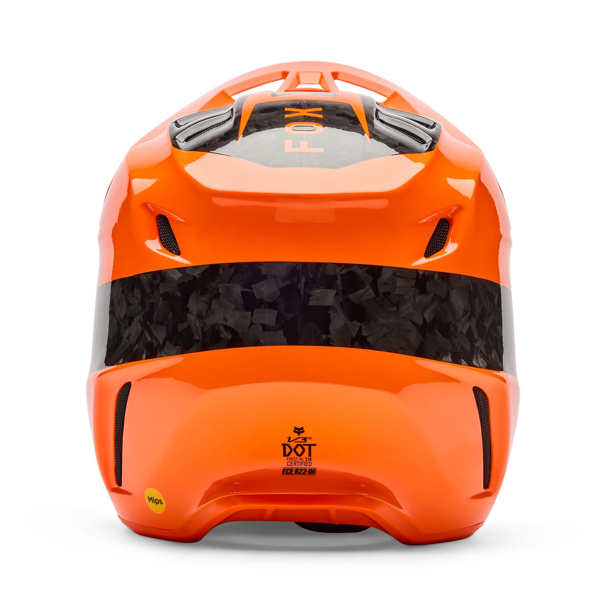 Fox Racing V3 Rs Fracture Helmet - Flo Orange