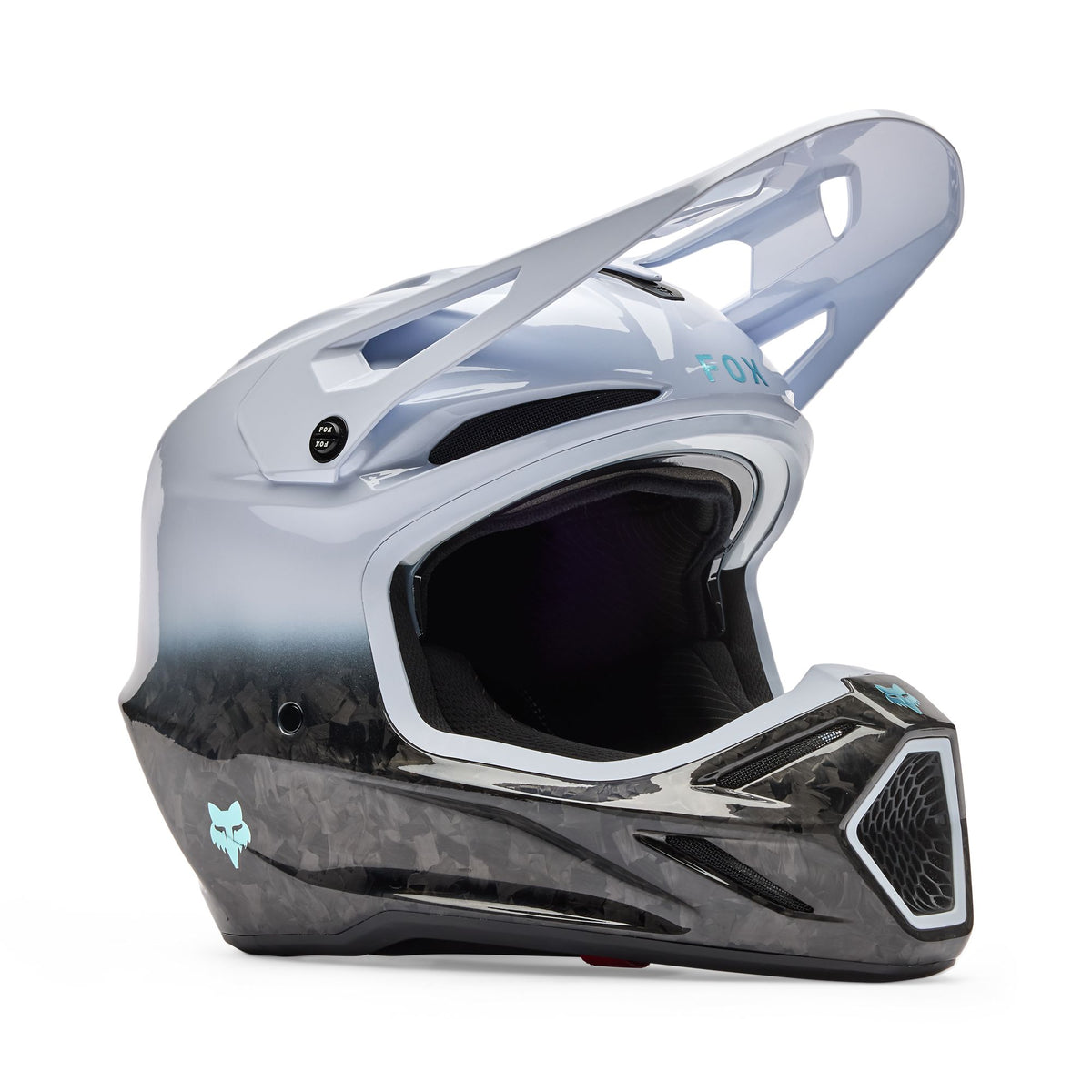 Fox Racing V3 Rs Ghost Helmet - White