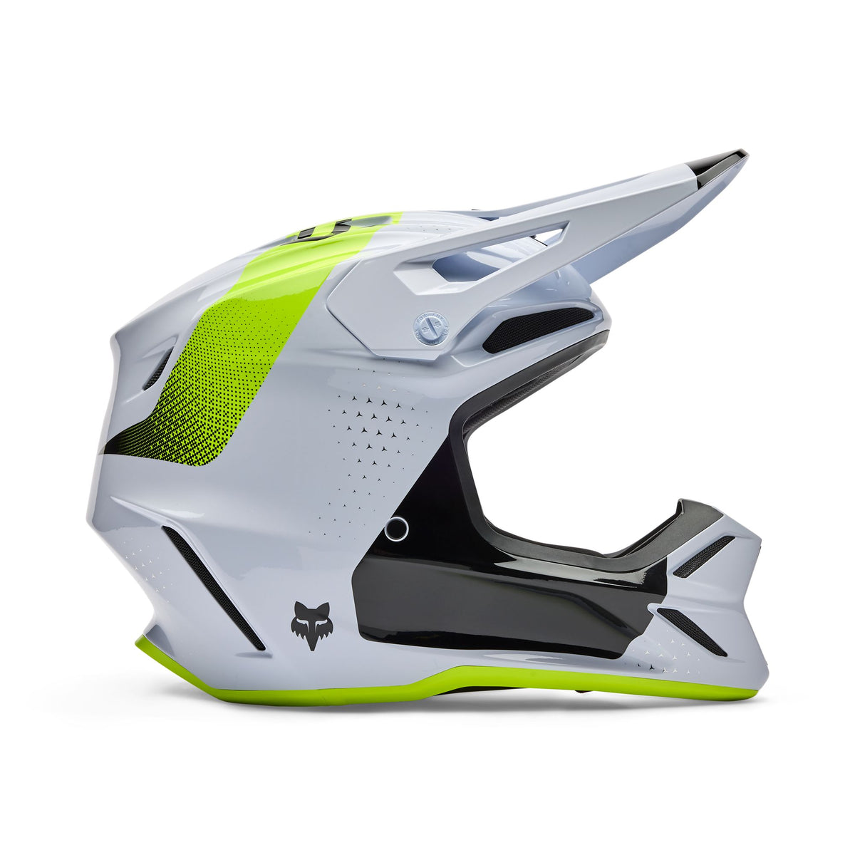 Fox Racing V3 Tine Helmet - White