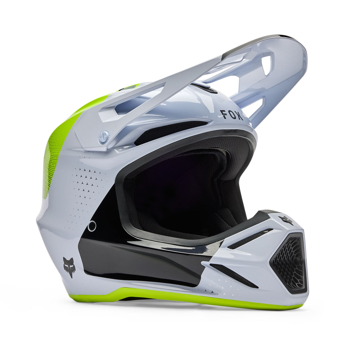 Fox Racing V3 Tine Helmet - White