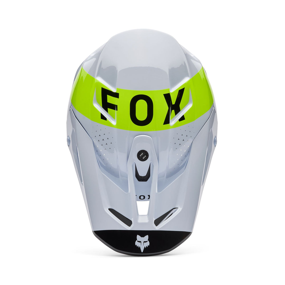 Fox Racing V3 Tine Helmet - White