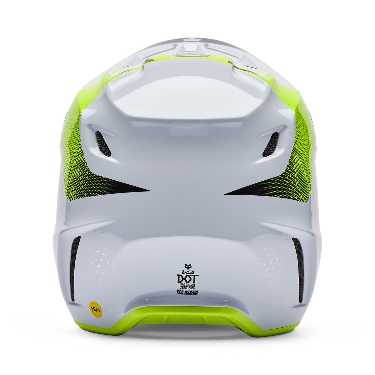Fox Racing V3 Tine Helmet - White