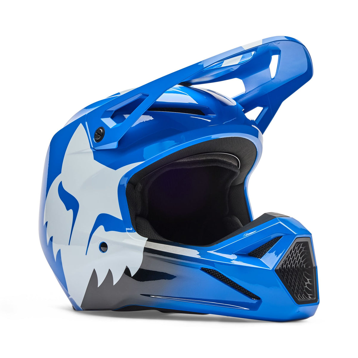 Fox Racing V1 Shield Helmet - Blue