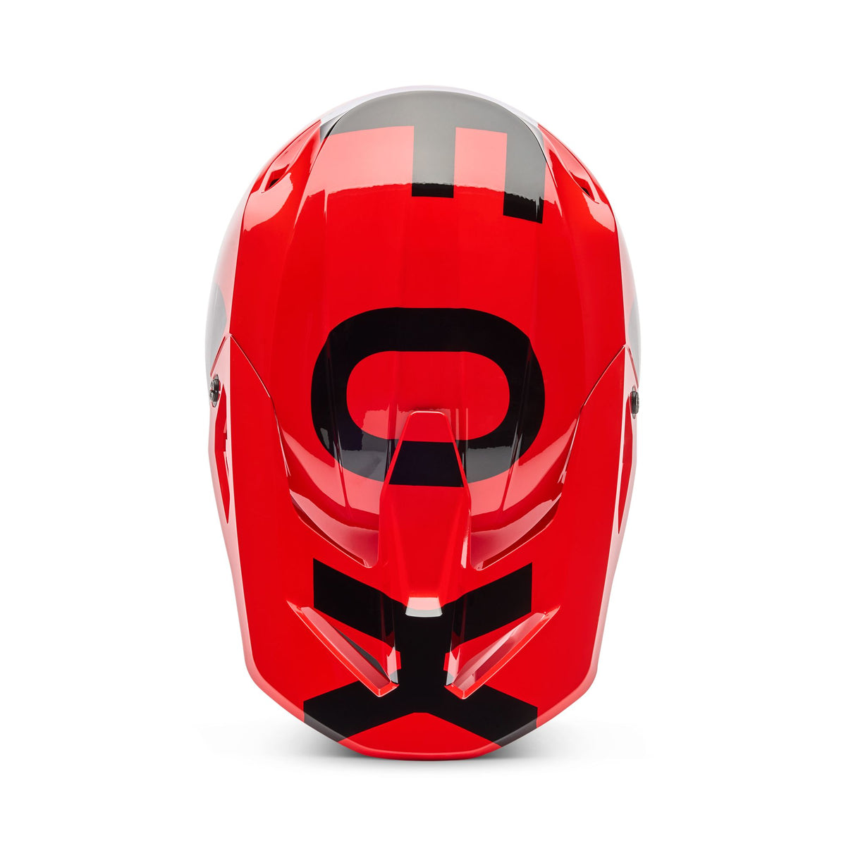 Fox Racing V1 Shield Helmet - Flo Red
