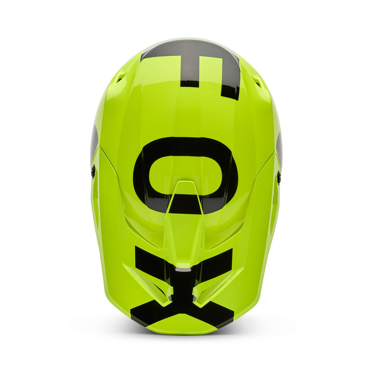 Fox Racing V1 Shield Helmet - Flo Yellow
