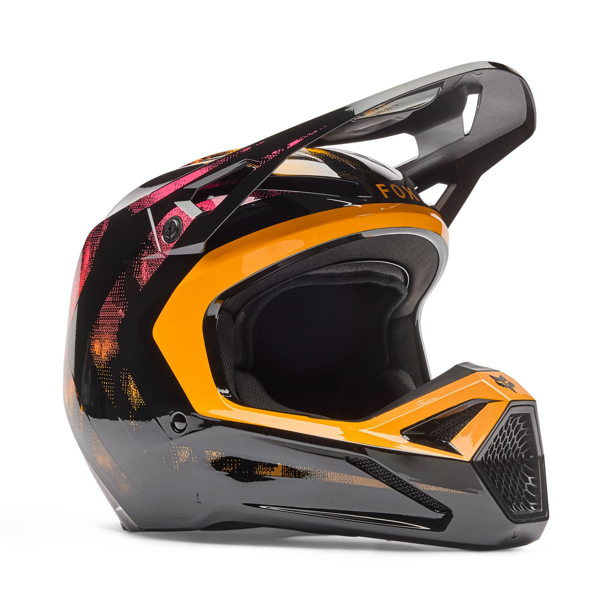 Fox Racing V1 Kairos Helmet - Tangerine