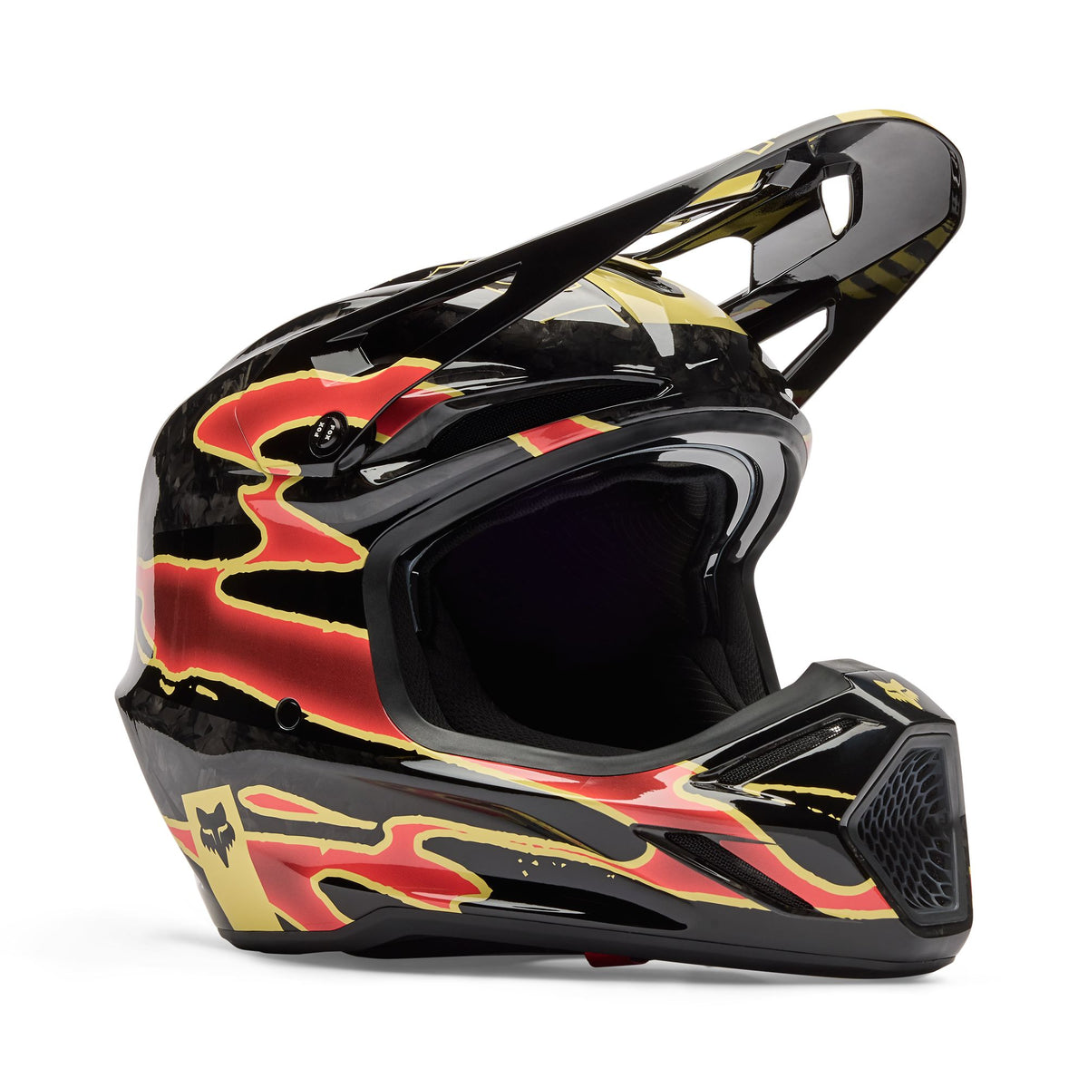 Fox Racing V3 Rs Inning Helmet - Black