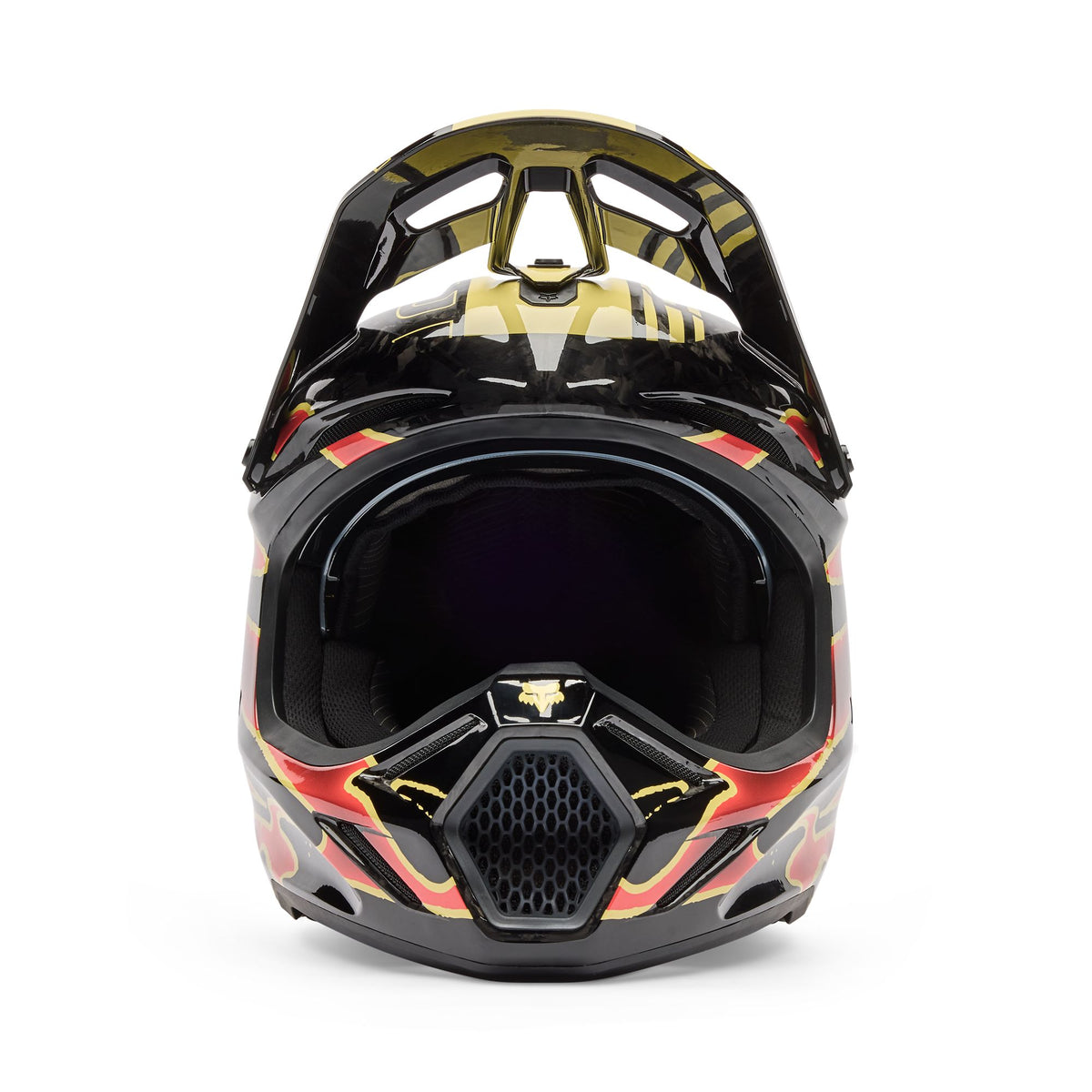 Fox Racing V3 Rs Inning Helmet - Black