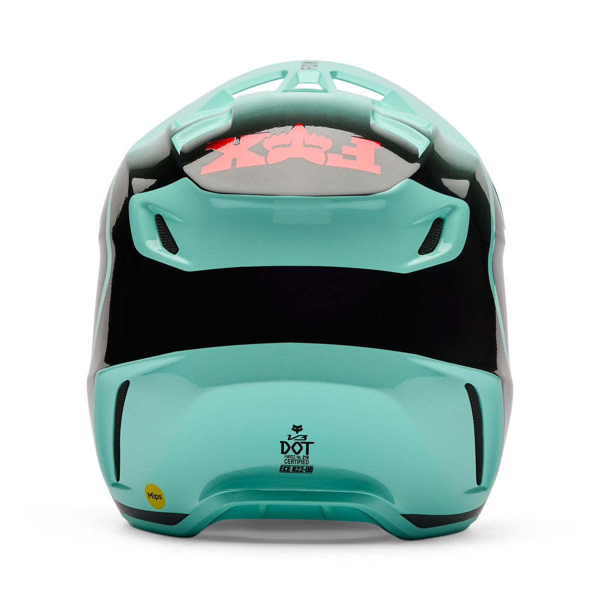 Fox Racing V3 Drip Helmet - Turquoise