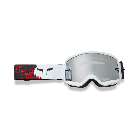 Fox Racing Main Kairos Goggle - Spark - White/Fluorescent Red